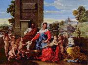 Heilige Familie Nicolas Poussin